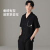 2026新款 凉感莫代尔棉睡衣男 夏季短袖长裤宽松透气可外穿家居服套装 ZXFX2026 商品缩略图2