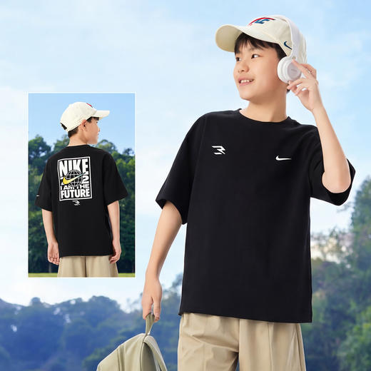 NIKE 3BRAND 夏 大童小童 短袖T恤 RWB-KT-1477 商品图4