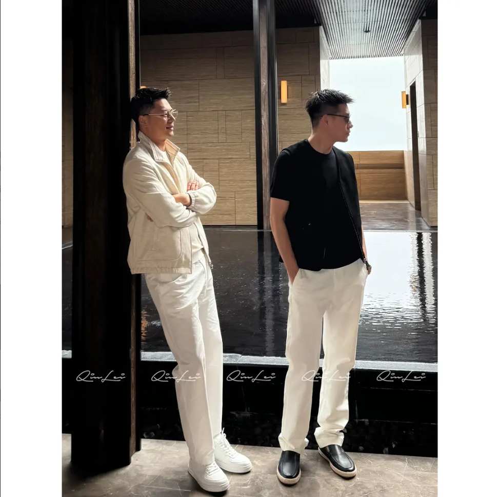 男装「L.P-Sereno」亚麻定纺格纹内里夹克LL-WWT0190 O2商品图3