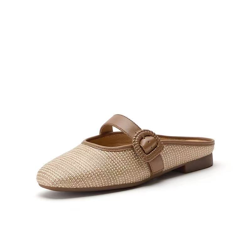 Bata 新款时尚百搭舒适通勤后空凉鞋穆勒鞋 AVL73【男服】【广百北京路店】