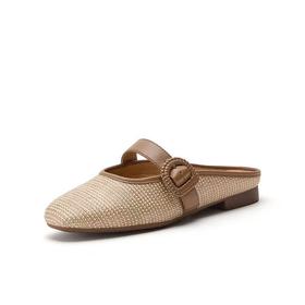 Bata 新款时尚百搭舒适通勤后空凉鞋穆勒鞋 AVL73【男服】【广百北京路店】