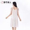 都市丽人睡衣女士睡衣薄家居服冰雪丝提花睡衣女士丝质短袖裙女装睡裙LHC6C2 商品缩略图2