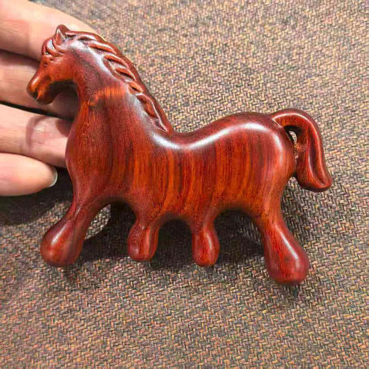 马到成功°大叶紫檀/黑檀按摩梳 商品图1