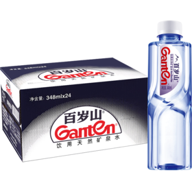 百岁山天然矿泉水348ML*24