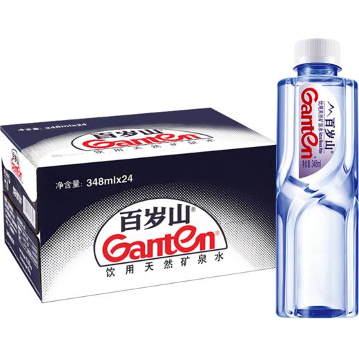 百岁山天然矿泉水348ML*24 商品图0