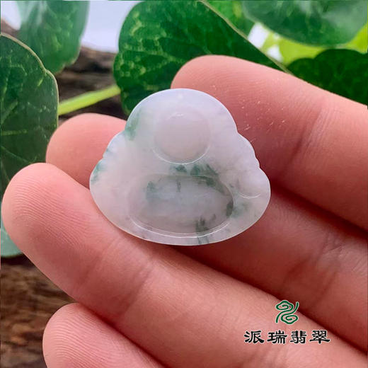 派瑞翡翠 翡翠佛 糯种 飘花 商品图2