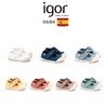 igor 26SS新款 西班牙进口春夏儿童玛丽珍帆布鞋T字魔术贴一脚蹬 商品缩略图4