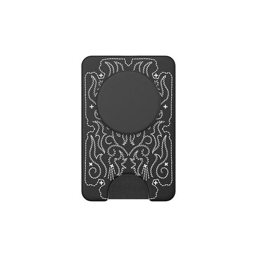 【闪亮派对】西部图纹·MagSafe卡包 WALLET卡包 Wallet of Magsafe磁吸卡包系列 黑色 商品图2