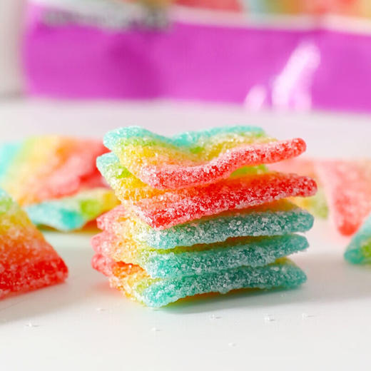 【新品限时购】菲尼彩虹魔毯造型酸味/草莓味/混合果味/西瓜味软糖45g 064622/623/624/625 商品图1