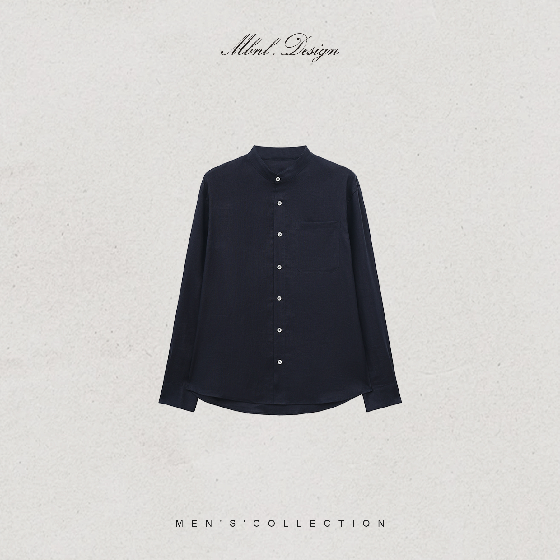 「素麻序」秦磊男装顶奢诺曼底100麻松弛感衬衫LL-SCS3027 N7商品图3