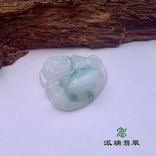 派瑞翡翠 翡翠佛 糯种 飘花 商品图3