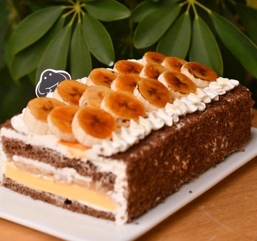 焦糖布蕾香蕉燕麦（方形5寸） 商品图0
