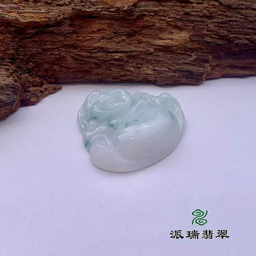 派瑞翡翠 翡翠佛 糯种 飘花 商品图3