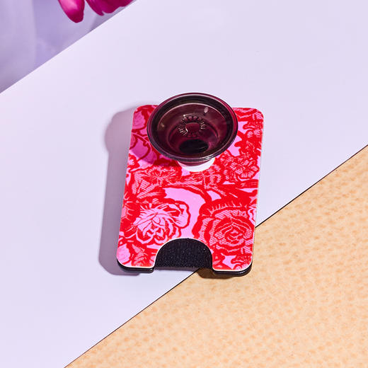 【闪亮派对】红粉蕾丝·MagSafe卡包 WALLET卡包 Wallet of Magsafe磁吸卡包系列 红色 商品图1