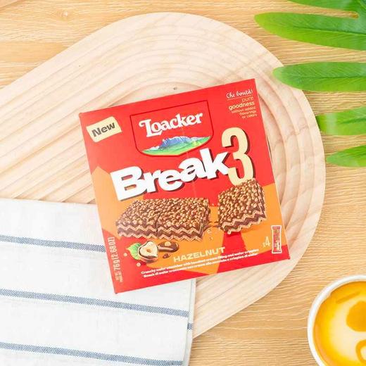 莱家榛芯脆榛子味甄选饼干19gx4/054014 商品图2