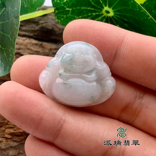 派瑞翡翠 翡翠佛 糯种 飘花 商品图1