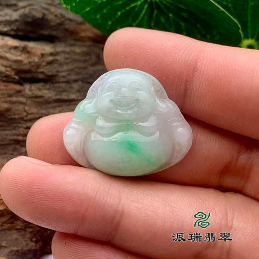 派瑞翡翠 翡翠佛 糯种 飘花 商品图1