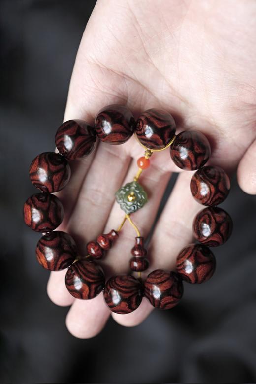 LS01021090060605HH海黄 对眼1.8 手串 商品图0