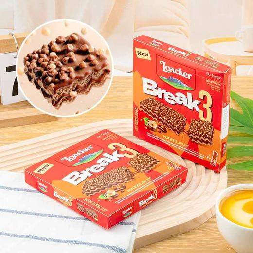 莱家榛芯脆榛子味甄选饼干19gx4/054014 商品图0