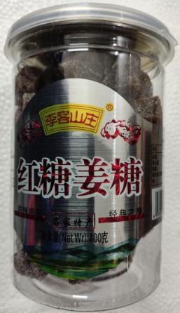 李客山庄红糖姜糖瓶装 商品图0