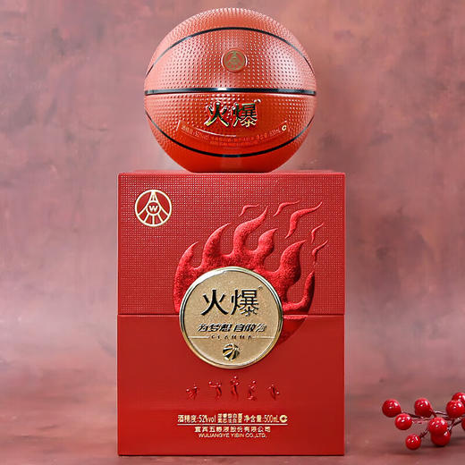 52度五粮液 火爆篮球500ml 单瓶 商品图5