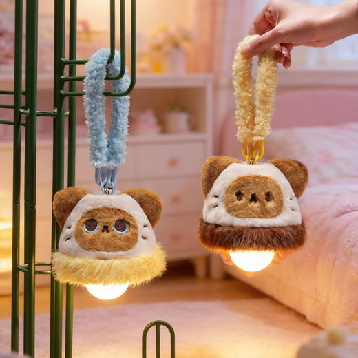 自然醒歪耳暹罗猫挂扣小夜灯QYL 商品图9