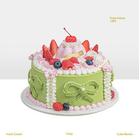 【抹茶草莓米布丁】开启好心情的光合作用