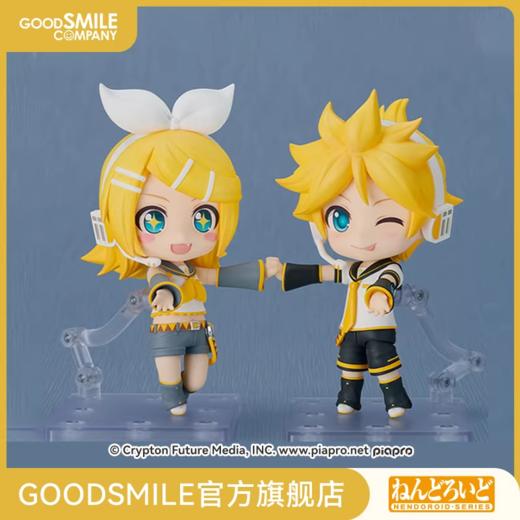 【GSC现货】粘土人 镜音铃 2.0/镜音连 2.0 Character Vocal系列02 镜音铃·连 商品图0