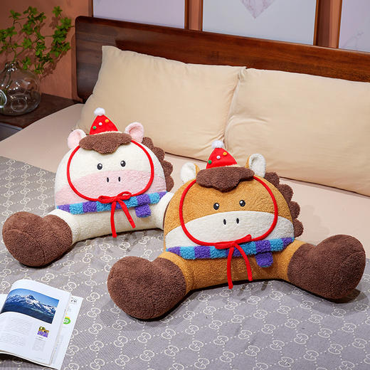 自然醒幸运小马大脚拥抱式腰靠QYL 商品图14