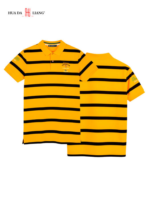 男装26春夏新品反领POLO条纹短袖2294-88019 商品图3