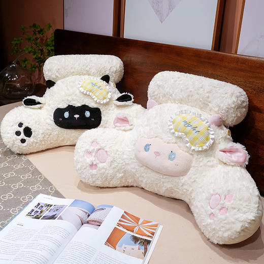 自然醒绵绵羊床头拥抱式腰靠QYL 商品图7