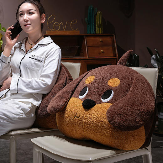 自然醒腊肠狗床头月牙大靠背QYL 商品图11