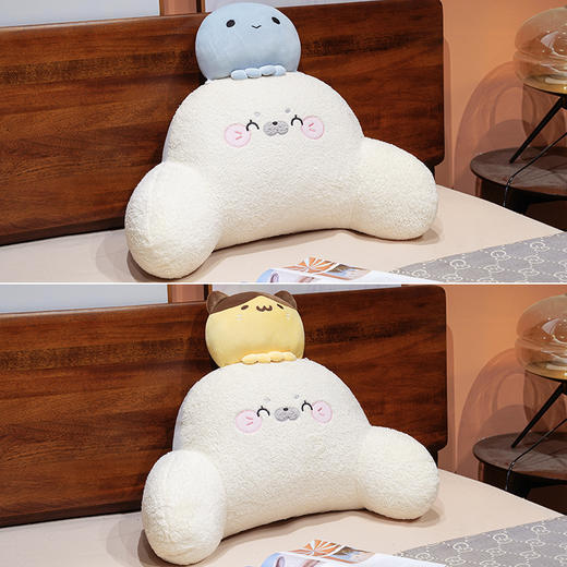 自然醒团子海豹小伙伴拥抱式腰靠QYL 商品图4