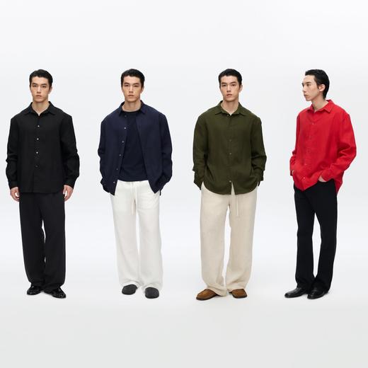 Oneup天丝亚麻衬衫 商品图4