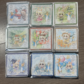 非人哉×比得兔联名 童梦旅途系列 纸杯垫 全9种 国谷