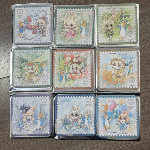 非人哉×比得兔联名 童梦旅途系列 纸杯垫 全9种 国谷 商品图0