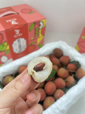 桂花香荔枝、滑润Q嫩，果肉晶莹剔透 一口爆汁