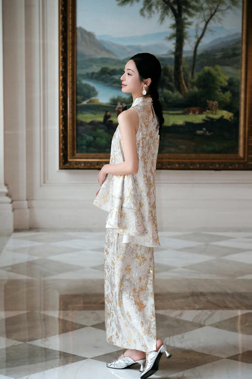 廷前观棠 | 金阙谣上衣 商品图8