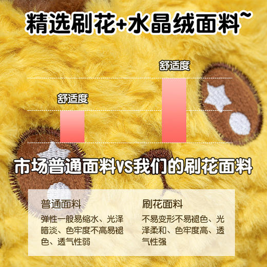 自然醒布丁猫刷花两用抱枕被QYL 商品图5