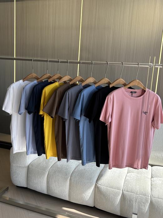 SZN高克重的丝光棉短袖 商品图0