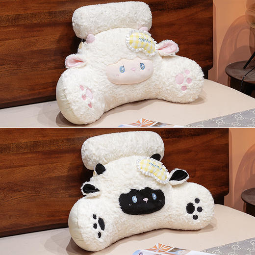 自然醒绵绵羊床头拥抱式腰靠QYL 商品图4