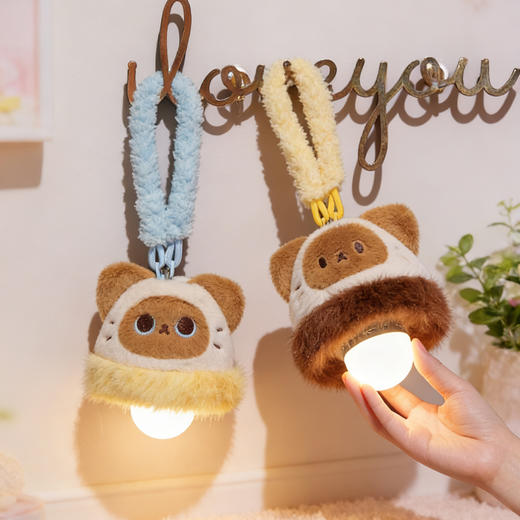 自然醒歪耳暹罗猫挂扣小夜灯QYL 商品图7