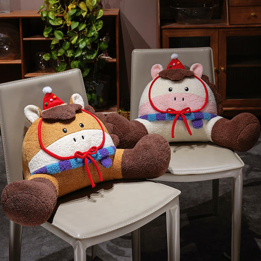 自然醒幸运小马大脚拥抱式腰靠QYL 商品图7