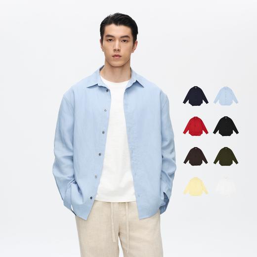 Oneup天丝亚麻衬衫 商品图0