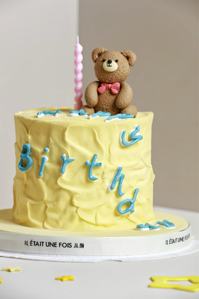 快乐小熊（配件颜色随机）