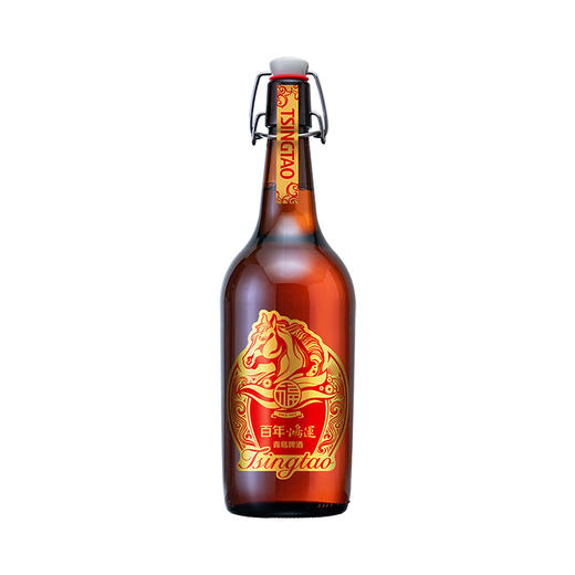青岛啤酒百年之旅大师限定马年版815ml*1瓶/箱 商品图0