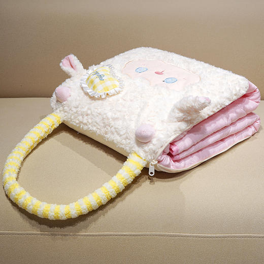 自然醒绵绵羊手提式抱枕被QYL 商品图10