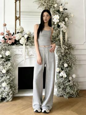 云朵贝尔棉【自营】“云朵奶芙”露露裤  M13堪称面料界的“软黄金”直筒裤松紧腰休闲裤 -喜出