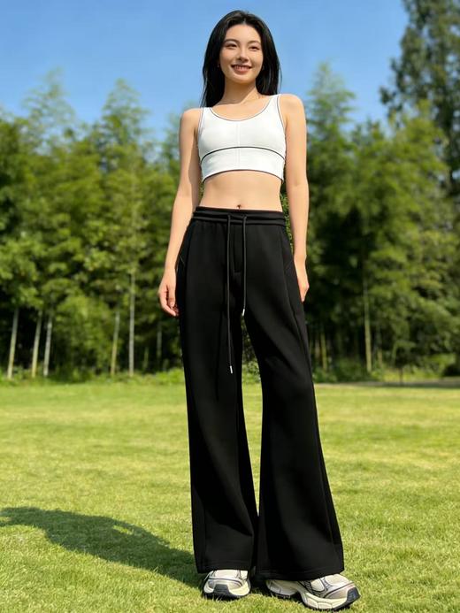 云感奶芙裤【自营】 超显身材3325松紧腰女神裤微喇裤休闲裤 -喜出 商品图1