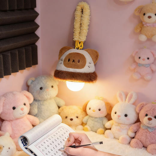 自然醒歪耳暹罗猫挂扣小夜灯QYL 商品图11